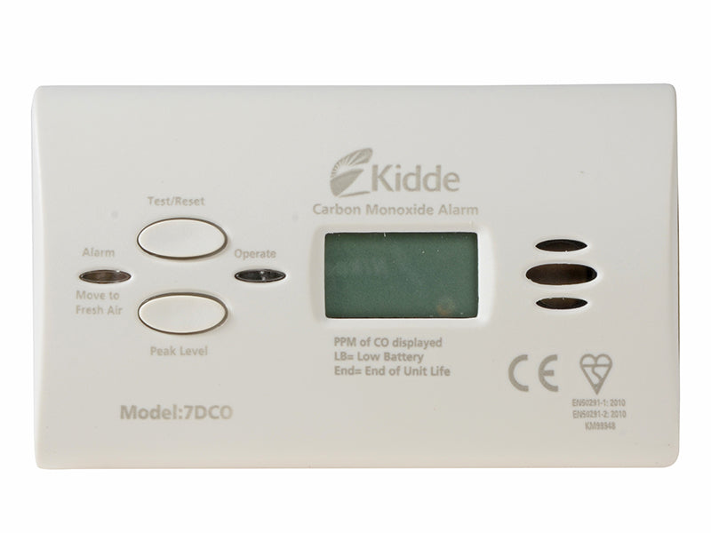Kidde 7DCOC 7DCOC Digital Carbon Monoxide Alarm (10-Year Sensor)