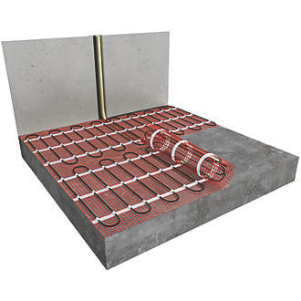 KLIMA 1.0m2 to 10m2 Electric Under Floor Heating Mat Under Tile - 150w/m_ Output