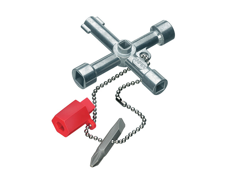 Knipex 00 11 03 Standard 7 Way Cabinet Control Key