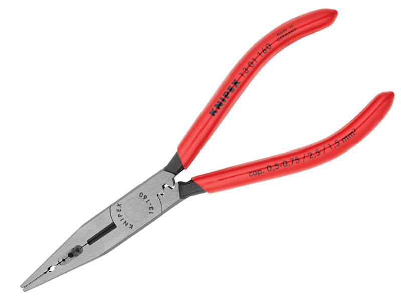 Knipex 13 01 160 SB 4-in-1 Electrician's Pliers PVC Grip 160mm (6.1/4in)