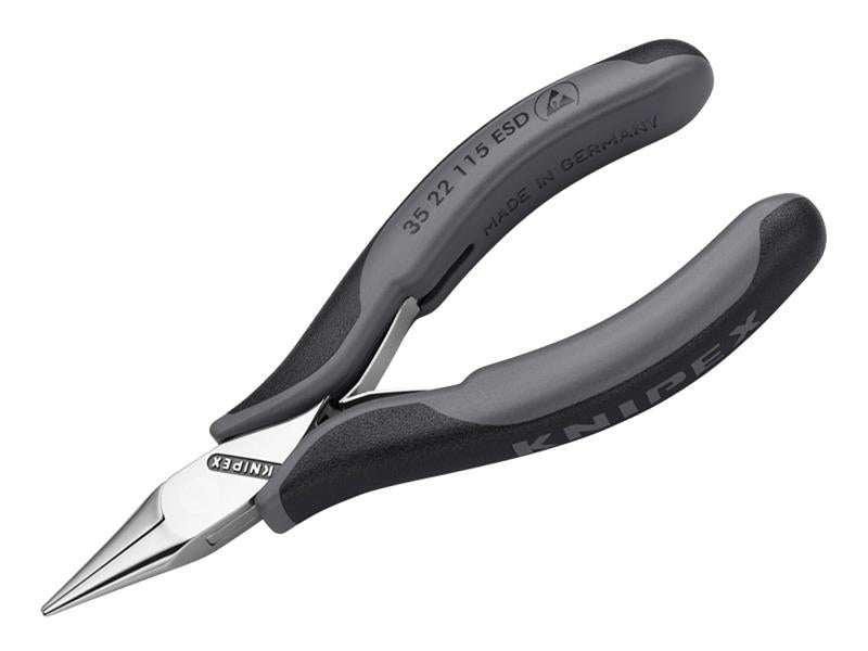Knipex 35 22 115 ESDSB ESD Electronics Half Round Jaw Pliers 115mm