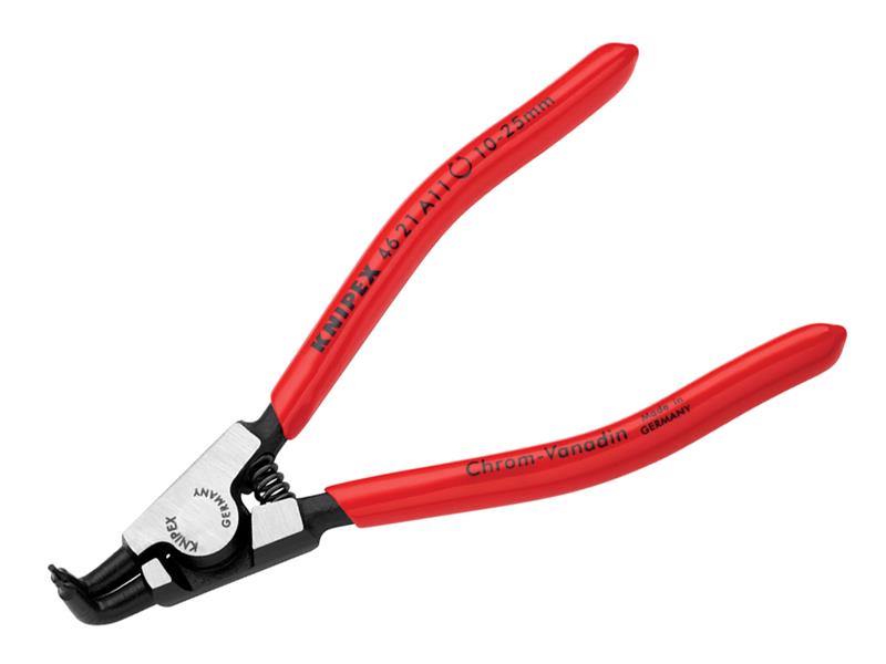 Knipex 46 21 A11 SB Circlip Pliers External 90� Bent Tip 10 - 25mm A11