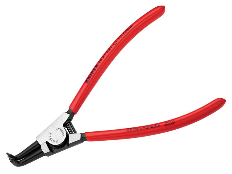 Knipex 46 21 A21 SB Circlip Pliers External 90� Bent Tip 19 - 60mm A21