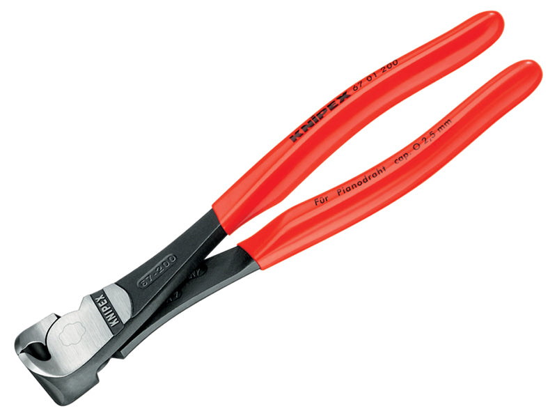 Knipex 67 01 200 SB High Leverage End Cutting Nipper 200mm
