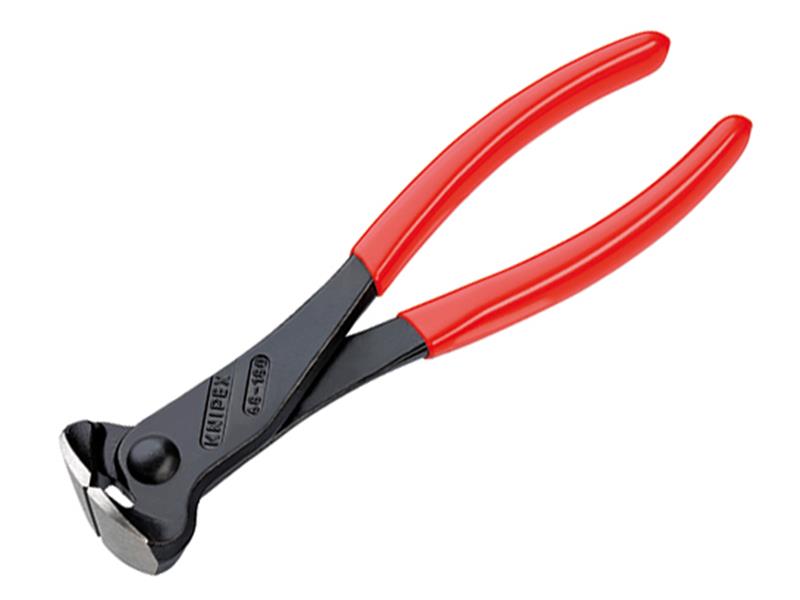 Knipex 68 01 180 SB End Cutting Pliers PVC Grip 180mm (7in)