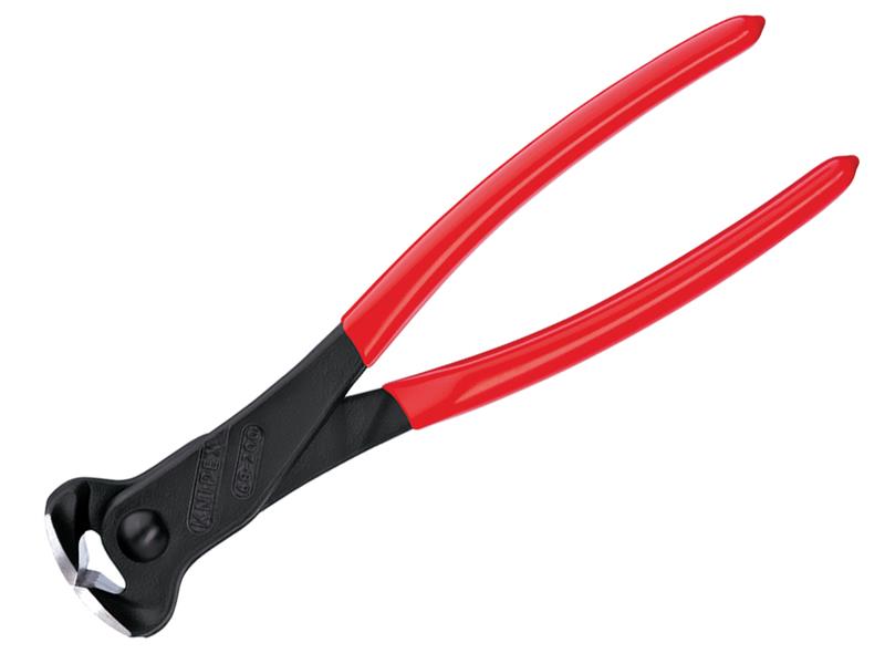 Knipex 68 01 200 End Cutting Pliers PVC Grip 200mm (8in) Loose