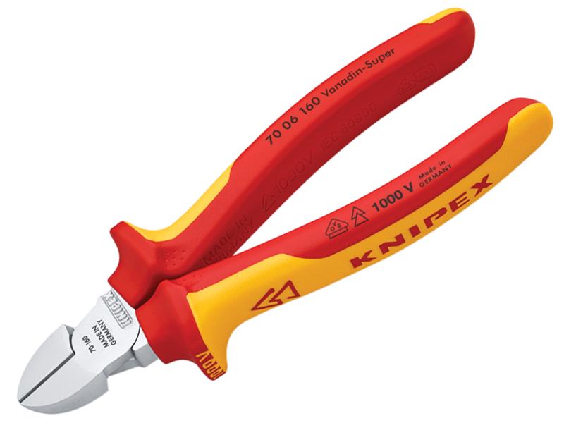 Knipex 70 06 160 SB VDE Diagonal Cutter 160mm