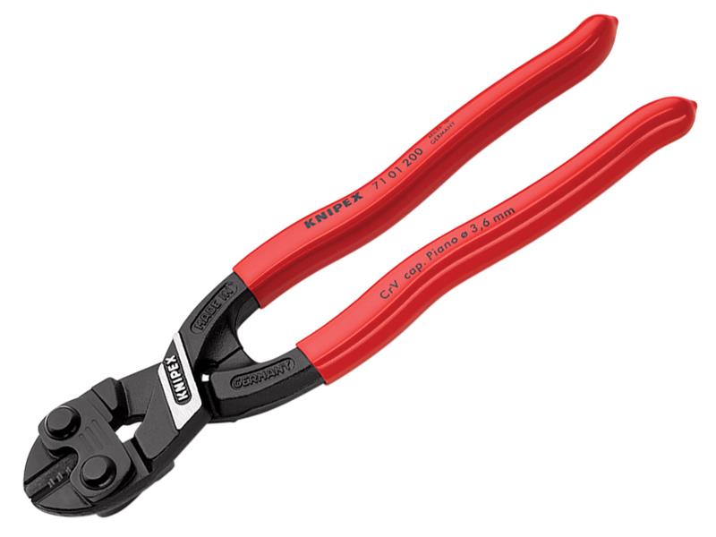 Knipex 71 01 200 SB CoBolt® Compact Bolt Cutters PVC Grip 200mm (8in)