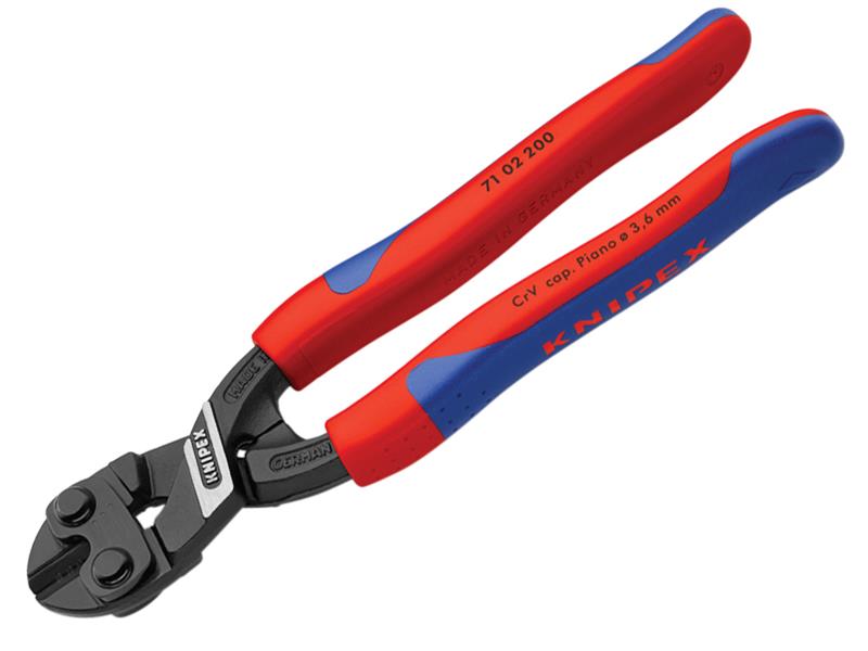 Knipex 71 02 200 SB CoBolt ® Compact Bolt Cutters Multi-Component Grip 200mm (8in)