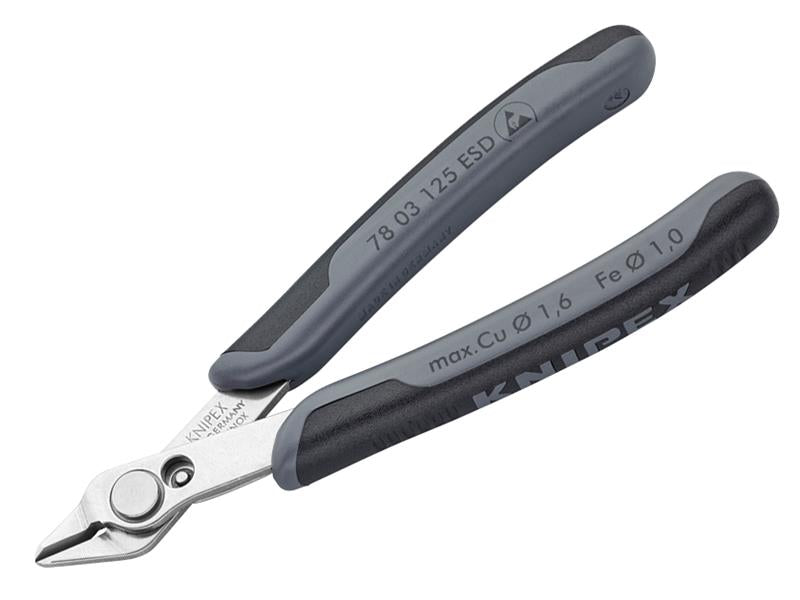 Knipex 78 03 125 ESDSB ESD Electronic Super Knips� Flat 125mm