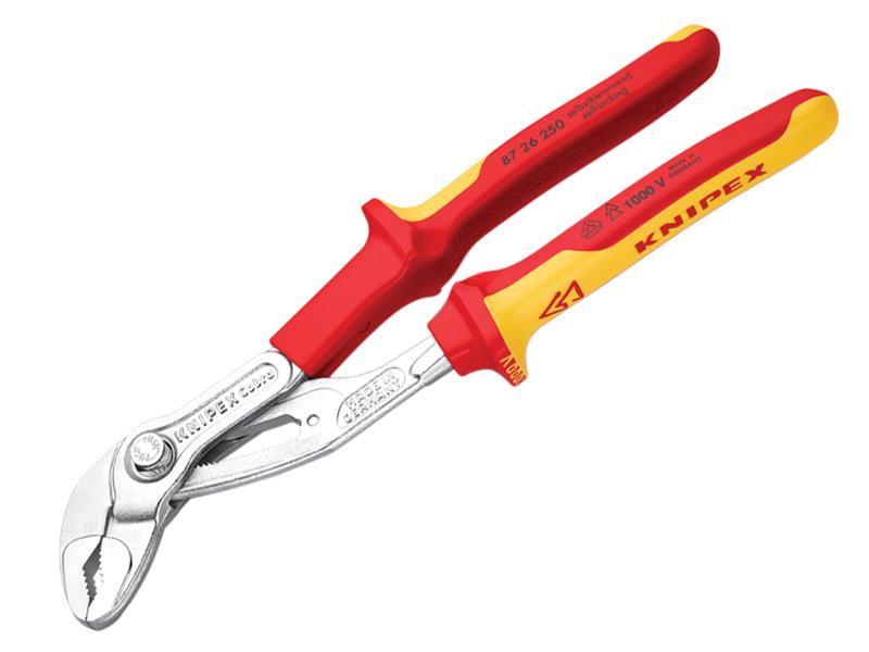 Knipex 87 26 250 SB VDE Cobra® Water Pump Pliers 250mm