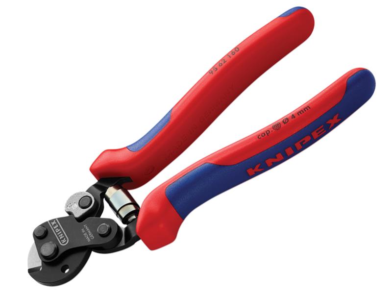 Knipex 95 62 160 SB Wire Rope/Bowden Cable Cutters 160mm