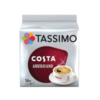 Tassimo Costa Americano 144G Pk5x16