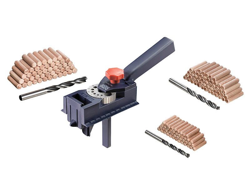 KWB 758100 PROFI Dowelling Jig Set