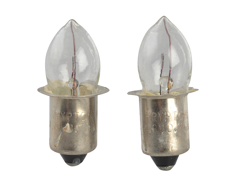 Lighthouse  Krypton Bulbs (2) 4.8v Push (T996)