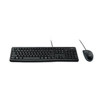 Logitech Wired Desktop Mk120 Blk