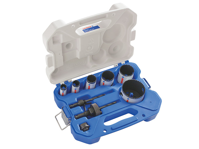 LENOX 1768436 INT600P Plumber's Holesaw Kit, 6 Piece