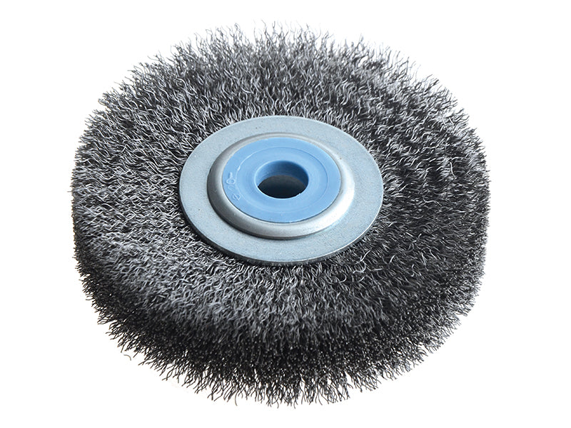 Lessmann 312.142 Wheel Brush D80mm x W18-20 x 10 Bore Steel Wire 0.20