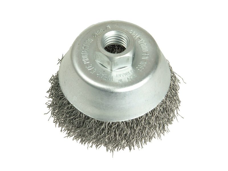 Lessmann 423.167 Cup Brush 75mm M14, 0.35 Steel Wire