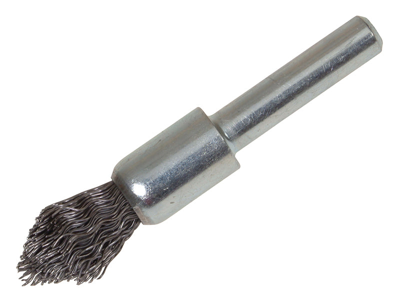 Lessmann 451.162 Pointed End Brush with Shank 12/60 x 20mm, 0.30 Steel Wire