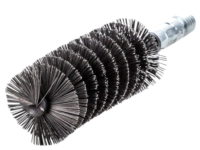 Lessmann 506.130 Threaded Tube Brush 30mm Steel Wire