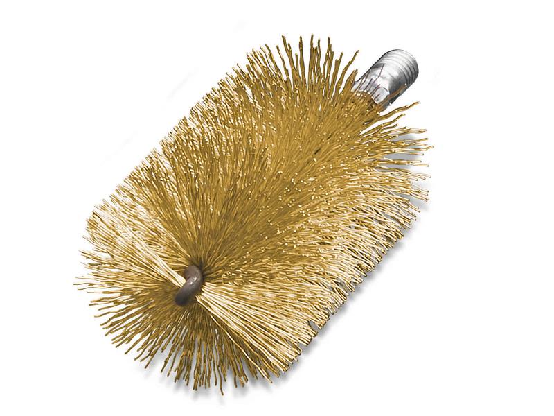 Lessmann 506.730 Threaded Tube Brush 30mm Brass Wire