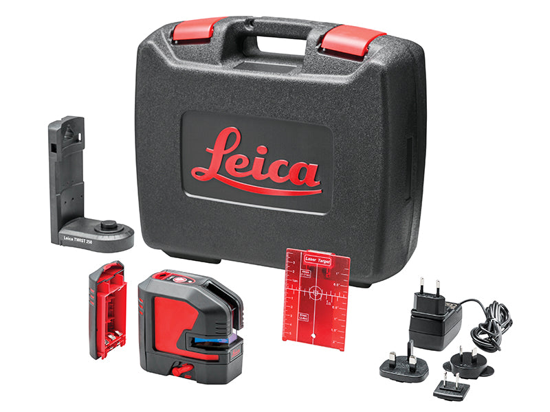 LeicaGeosystems 864413 Lino L2-1 Red Cross Line Laser Kitbox Li