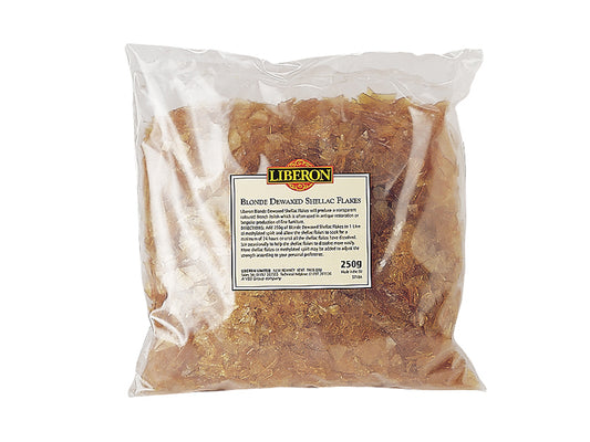 Liberon 014685 Blonde Dewaxed Shellac 250g