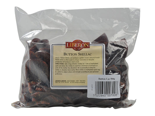 Liberon 014690 Button Shellac 250g
