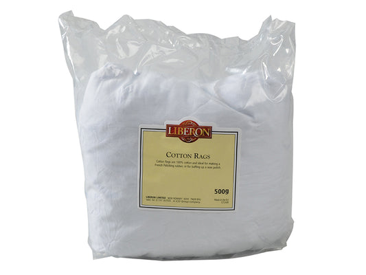 Liberon 015045 Cotton Rags 500g