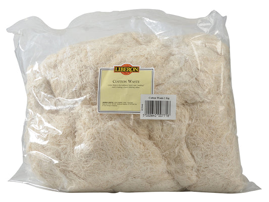Liberon 015044 Cotton Waste 1kg