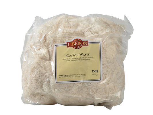 Liberon 015043 Cotton Waste 250g