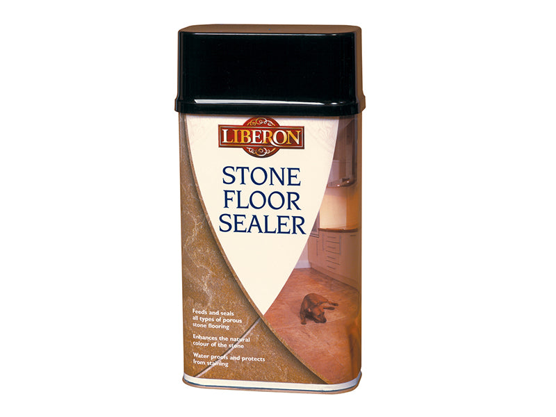 Liberon 004419 Colour Enhancer Stone Floor Sealer 1 litre