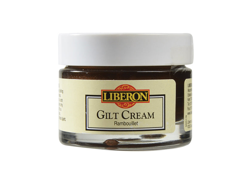Liberon 014791 NEW 004624 Gilt Cream Rambouillet 30ml