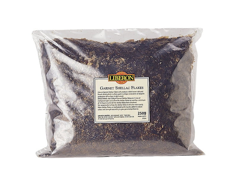 Liberon 014695 Garnet Shellac 250g