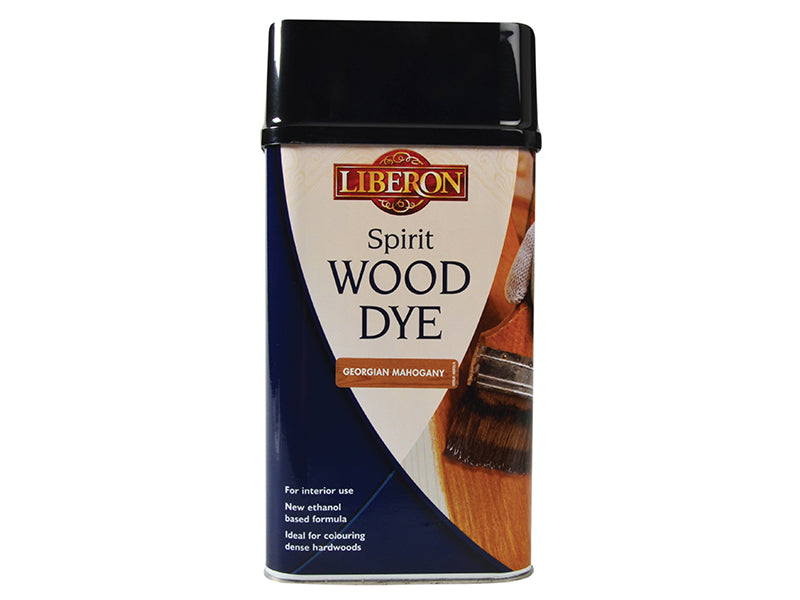 Liberon 014445 Spirit Wood Dye Georgian Mahogany 1 litre