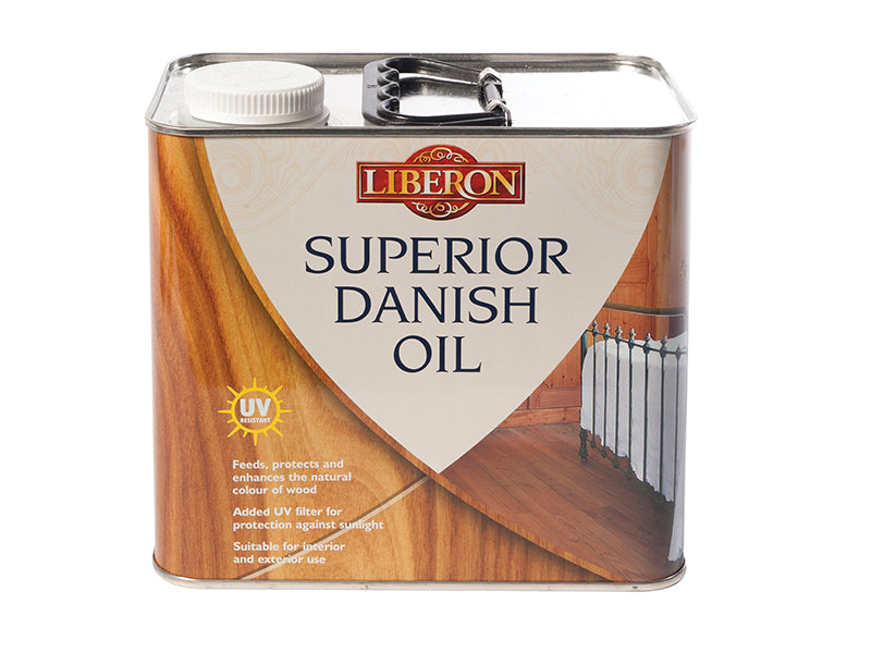 Liberon 039231 Superior Danish Oil 2.5 litre