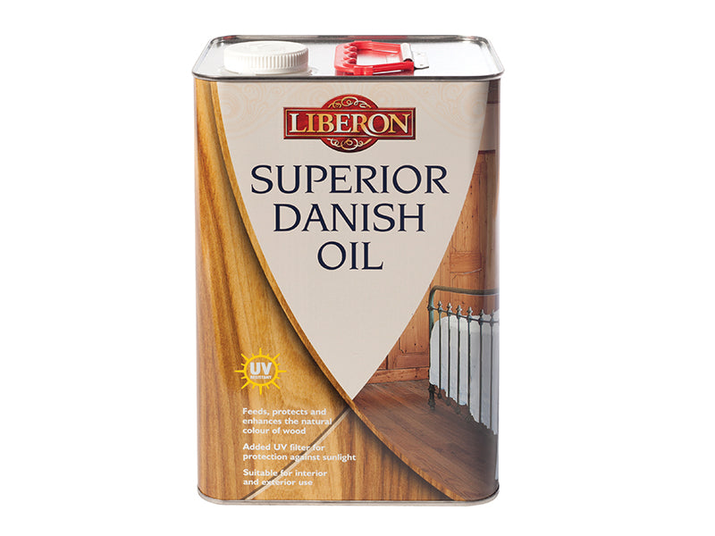 Liberon 014644 Superior Danish Oil 5 litre
