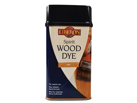 Liberon 014441 Spirit Wood Dye Teak 1 litre