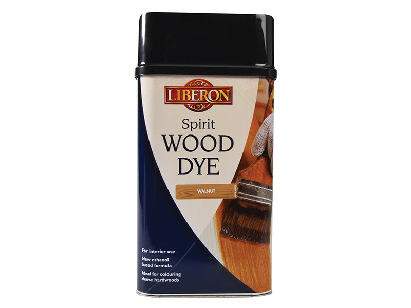 Liberon 014440 Spirit Wood Dye Walnut 1 litre