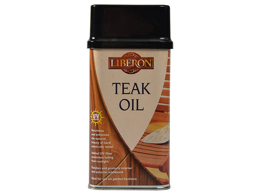 Liberon 014632 Teak Oil with UV Filters 250ml