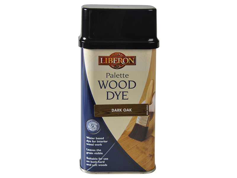 Liberon 014338 Palette Wood Dye Dark Oak 250ml