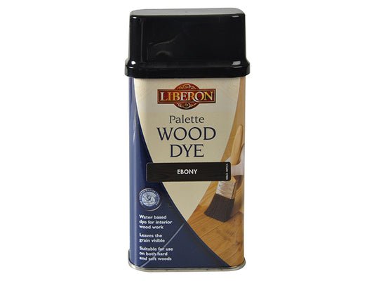 Liberon 014309 Palette Wood Dye Ebony 250ml