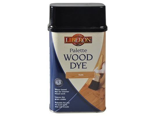 Liberon 014374 Palette Wood Dye Teak 500ml