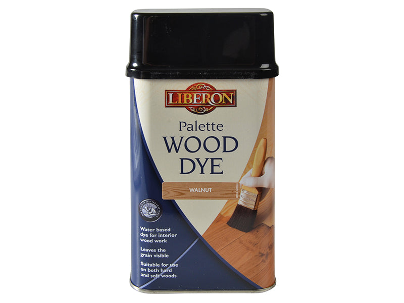 Liberon 014373 Palette Wood Dye Walnut 500ml