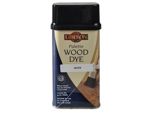 Liberon 014310 Palette Wood Dye White 250ml