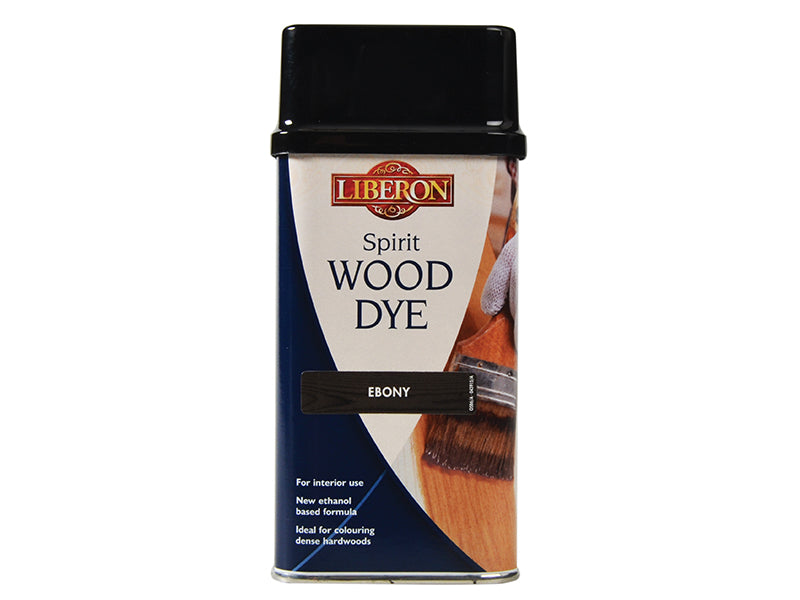 Liberon 014424 Spirit Wood Dye Ebony 250ml