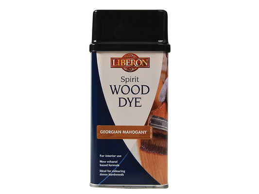 Liberon 014433 Spirit Wood Dye Georgian Mahogany 250ml