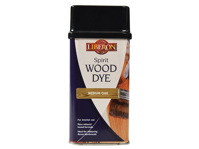 Liberon 014431 Spirit Wood Dye Medium Oak 250ml