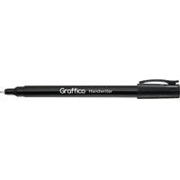Graffico Handwriter Pen Black Pk200
